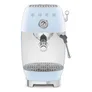 SMEG ECF03PBEU 50's Style Premium-Siebträger-Espressomaschine Pastellblau