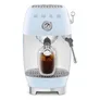 SMEG ECF03PBEU 50's Style Premium-Siebträger-Espressomaschine Pastellblau