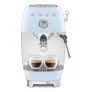 SMEG ECF03PBEU 50's Style Premium-Siebträger-Espressomaschine Pastellblau