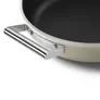 Smeg Schmorpfanne mit Glasdeckel 50's Style 28 cm 2 Griffe Creme