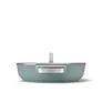 Smeg Schmorpfanne mit Glasdeckel 50's Style 28 cm 2 Griffe Emerald Green