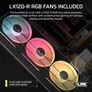 Corsair Air 5400 LX-R RGB iCUE LINK Schwarz Midi Tower ATX Gaming Gehäuse