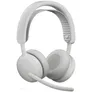 Logitech Zone Wireless 2 ES for Business Weiß, Kabelloses USB-Headset mit adaptiver Hybrid-ANC, Mikrofon mit Geräuschunterdrückung, inkl. Empfänger, Microsoft Teams zertifiziert