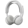 Logitech Zone Wireless 2 ES for Business Weiß, Kabelloses USB-Headset mit adaptiver Hybrid-ANC, Mikrofon mit Geräuschunterdrückung, inkl. Empfänger, Microsoft Teams zertifiziert