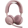 Logitech Zone Wireless 2 ES for Business Rosé/Rosa, Kabelloses USB-Headset mit adaptiver Hybrid-ANC, Mikrofon mit Geräuschunterdrückung, inkl. Empfänger, Microsoft Teams zertifiziert