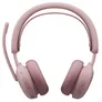 Logitech Zone Wireless 2 ES for Business Rosé/Rosa, Kabelloses USB-Headset mit adaptiver Hybrid-ANC, Mikrofon mit Geräuschunterdrückung, inkl. Empfänger, Microsoft Teams zertifiziert