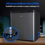Medion MD37724 Kühlschrank mit Eisfach grau