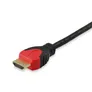 Equip 119341 HDMI 2.0 High Speed Kabel, Stecker auf Stecker, 1m, rot