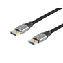 Equip 119282 DisplayPort 2.1 Premium-Kabel, Stecker auf Stecker, 2m, silber