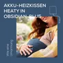 Beurer HK77 Heaty Heizkissen mit Akku Obsidian-Blue