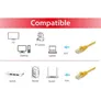 Equip 625461 Patchkabel, Cat.6, U/UTP, 2m, Gelb