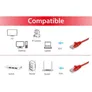 Equip 625427 Patchkabel, Cat.6, U/UTP, 0.5m, Rot