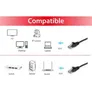 Equip 625458 Patchkabel, Cat.6, U/UTP, 15m, Schwarz