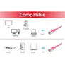 Equip 60691207101 Patchkabel, Cat.6A, S/FTP, 1.5m, Pink