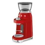 Smeg Kaffeemühle 50's Style Rot