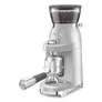 Smeg CGF02SSEU 50s Style Minipro Espresso-Kaffeemühle Aluminium