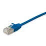 Equip 606132 Slim-Patchkabel, Cat.6A, F/FTP, 0.25m, Blau