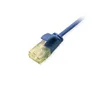 Equip 62630207101 Slim-Patchkabel, Cat.6A, U/UTP, 0.5m, Blau