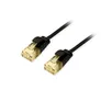 Equip 62690507101 Slim-Patchkabel, Cat.6A, U/UTP, 2m, Schwarz