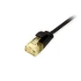 Equip 62690507101 Slim-Patchkabel, Cat.6A, U/UTP, 2m, Schwarz