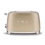 SMEG TSF01CHMEU 50s Style 4 Scheiben Toaster Champagner-Matt