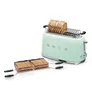 SMEG TSF02PGEU 50s Style 4 Scheiben Langschlitz Toaster Pastellgrün