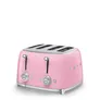 SMEG TSF03PKEU 50s Style 4 Scheiben Toaster Cadillac Pink