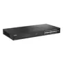 D-Link DGS-1018P/E 18-Port-Gigabit-PoE+-Switch ohne Verwaltung mit 2 x SFP-Ports