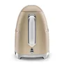 SMEG KLF03CHMEU 50s Style Wasserkocher Champagner-Matt