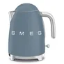 SMEG KLF03SBMEU 50s Style Wasserkocher Storm-Blue-Matt