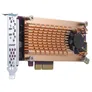 QNAP QM2 Card QM2-2P-244A Dual-M.2-22110/2280-PCIe-SSD Erweiterungskarte