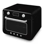 Smeg 50's Style Kombi-Tisch-Dampfbackofen Schwarz