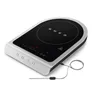 Smeg Portables Tisch-Induktionskochfeld Collezione Aesthetic Schwarz Matt