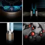 Dyson PH2 Purifier Humanity + Cool  De-Nox Luftreiniger/ Luftventilator Weiss/ Gold