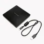 Lenovo Slim Externer DVD-Brenner DB65 Schwarz, DVD±RW (±R DL), USB 2.0