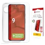 DISPLEX Real Glass + Case Google Pixel 9 Schutzglas und transparente Hülle