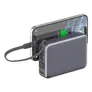 4smarts Powerbank Pocket Dual Cord 20000mAh 22.5W, spacegrau