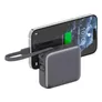 4smarts Powerbank Pocket Dual Cord 10000mAh 22.5W, spacegrau