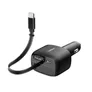 Belkin BoostCharge Kfz-Ladegerät mit einziehbarem Kabel (75 W) schwarz