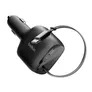 Belkin BoostCharge Kfz-Ladegerät mit einziehbarem Kabel (75 W) schwarz