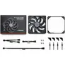 Noctua NF-A14x25 G2 PWM chromax.black 140 mm PWM Gehäuselüfter