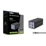 Conceptronic OZUL06BE 6-Port 200W GaN USB PD Charger mit USB-C Netzteil