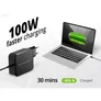 Conceptronic OZUL05BE 100W GaN USB PD Charger Built-in USB-C Netzteil