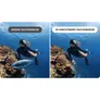Insta360 X5 Unsichtbares Tauchgehäuse wasserdicht bis 60m