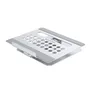 Conceptronic DONN27G Laptop-Ständer mit 7-in-1-Dockingstation 360 Grad drehbare Basis faltbar höhenverstellbar