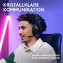 LogitechG G321 LIGHTSPEED Schwarz - Kabelloses Gaming-Headset, 2.4Ghz Empfänger, Bluetooth