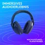 LogitechG G321 LIGHTSPEED Schwarz - Kabelloses Gaming-Headset, 2.4Ghz Empfänger, Bluetooth