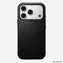 Nomad Modern Leather Case iPhone 17 Pro Black