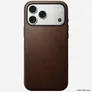 Nomad Modern Leather Case iPhone 17 Pro Max Brown