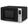 SMEG MOC01BLMEU Kombi-Tisch-Mikrowelle + Grill Schwarz-Matt-Aluminium 900 W